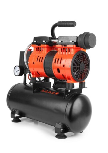 quiet piston air compressor